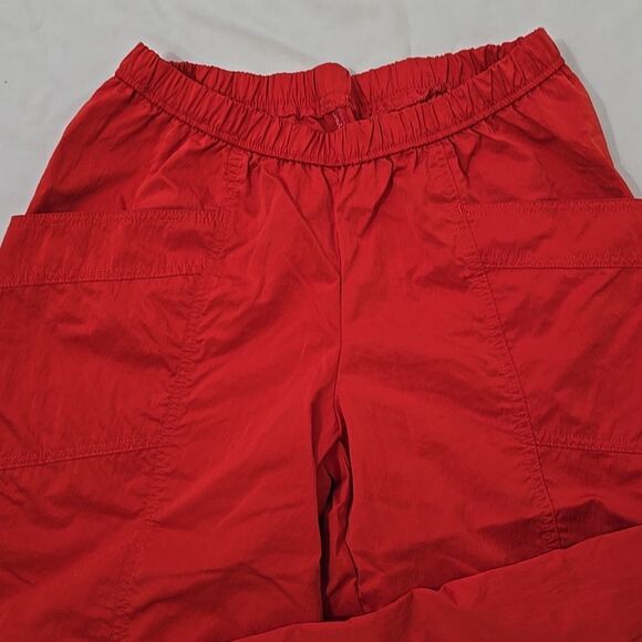 FP Movement  Cargo Utility Pants Red Orange Size Small - Picture 2 of 9
